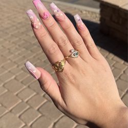 Dip Nails By Kelly - Birthday nails