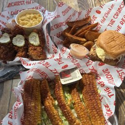 The spread!