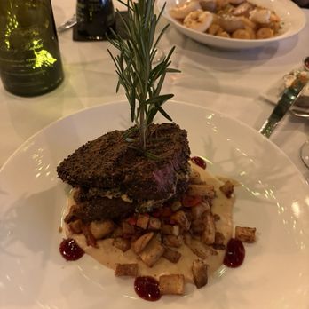 Firefly - Stuffed Peppered Filet Mignon - Steakhouses Near Me - Panama City Beach, Florida Firefly - Stuffed Peppered Filet Mignon - Steakhouses Near Me - Panama City Beach, Florida