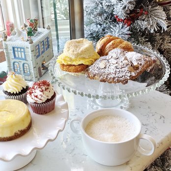 The Perfect Crumb Bakery - a cup of coffee and pastries - Bakeries Near Me - Pacific Grove, California