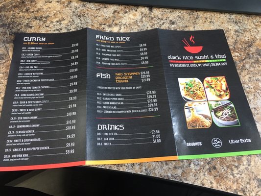 Menu photo 3 Black Rice Sushi & Thai Utica, NY