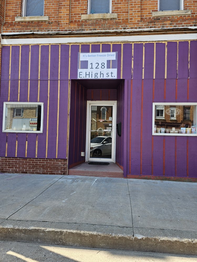 IT’S BETTER FREEZE DRIED 128 E High St, Toledo, Iowa Specialty Food