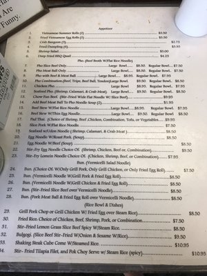 Menu photo 2 Little Saigon Cafe Lawrence, KS