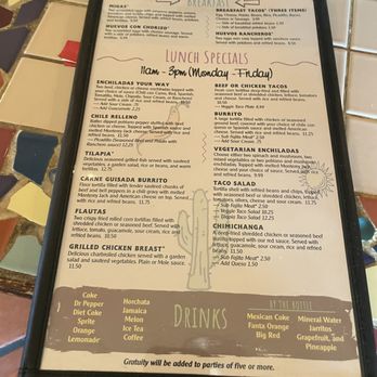 La Palapa - Menu 8/2024 - Tex-Mex Near Me - Austin, Texas