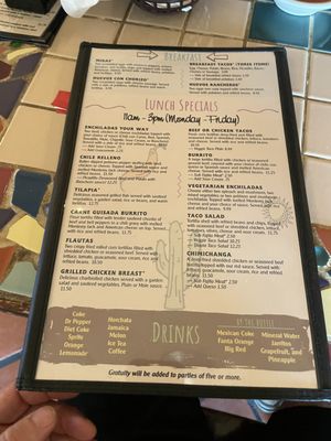 Menu photo 6 La Palapa Austin, TX