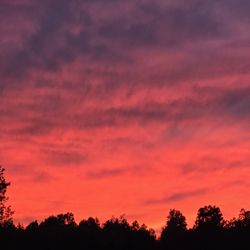 Anchors Away RV Park - September 2025 sunset over the park