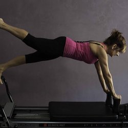 Integrative Fitness Solutions - All 4 core control Balance Susan Milosky on Pilates Reformer
