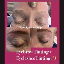 Eyebrow Tinting with Eyelashes Tinting