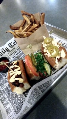 Bar Code Burgers by null