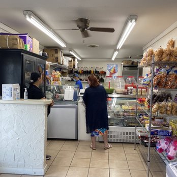 Eagles Paleteria & Shaved Ice - Where to order. Black cabinet holds baked goods, ice cream is behind that, cooler on right has fruit, cake, etc, and wire shelf has snacks - Juice Bars & Smoothies Near Me - Decatur, Texas Eagles Paleteria & Shaved Ice - Where to order. Black cabinet holds baked goods, ice cream is behind that, cooler on right has fruit, cake, etc, and wire shelf has snacks - Juice Bars & Smoothies Near Me - Decatur, Texas