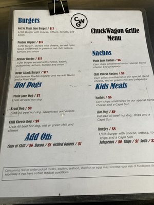 Menu photo 6 Smoking River Brewing Meeker, CO