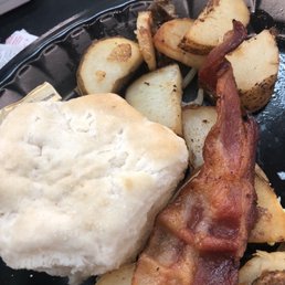 The Dixie Platter (+ scrambled eggs not pictured)