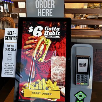 Habit Burger & Grill - Kiosk - Salad Near Me - Orange, California Habit Burger & Grill - Kiosk - Salad Near Me - Orange, California