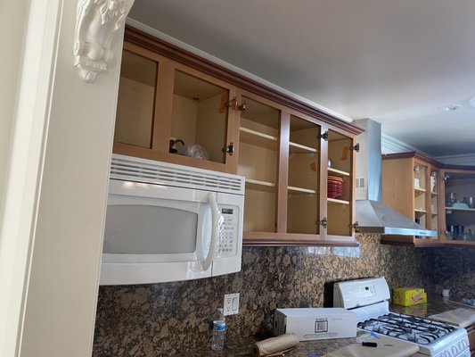 Cabinets - Example of cabinet painting