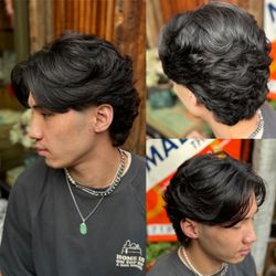 Made The Cut - Light wave perm hair style