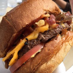The Los Angeles Burger Company - The Farmhouse Burger.  The wifey loved it!  So much flavor that entices you to keep on eating!!