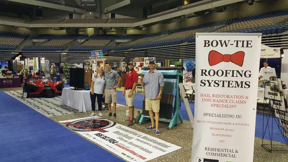 Slide of Bow Tie Roofing Systems