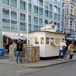 Checkpoint Charlie - View of Checkpoint Charlie