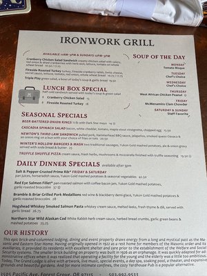 Menu photo 6 McMenamins Cornelius Pass Roadhouse Hillsboro, OR