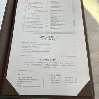 RH Ocean Grill at RH Newport Beach - Drink Menu - Seafood Near Me - Newport Beach, California RH Ocean Grill at RH Newport Beach - Drink Menu - Seafood Near Me - Newport Beach, California