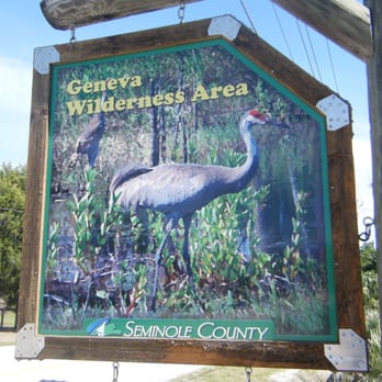 Geneva Wilderness Area - Cool sign - Parks Near Me - Geneva, Florida