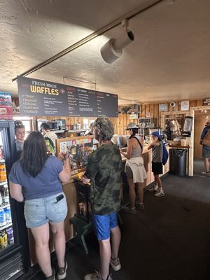 Corbet's Cabin Top of the World Waffles by null