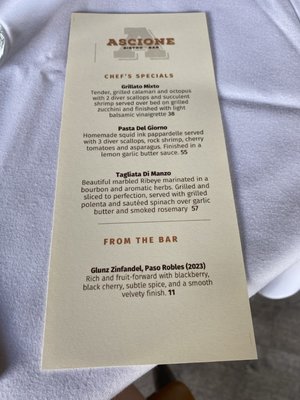 Menu photo 4 Ascione Bistro Skokie, IL Menu photo 4 Ascione Bistro Skokie, IL