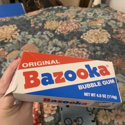 Original bazooka - although tastes stale