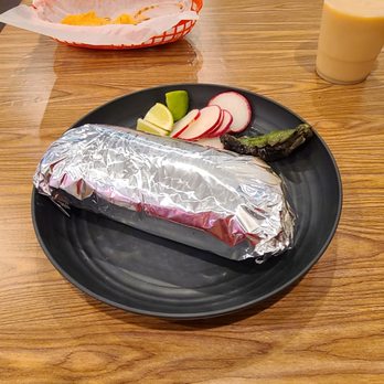 LA Tacos & Kabobs - The Chile Rellano Burrito is big! Mostly rice but still good. - Mexican Near Me - Los Angeles, California LA Tacos & Kabobs - The Chile Rellano Burrito is big! Mostly rice but still good. - Mexican Near Me - Los Angeles, California