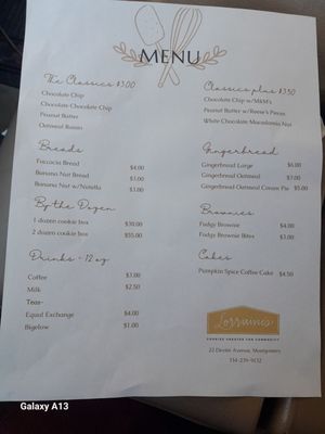 Menu photo 5 Lorraine’s Bake Shop Montgomery, AL