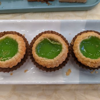 HL Peninsula Restaurant - Pandan Egg Tart - Dim Sum Near Me - Milpitas, California