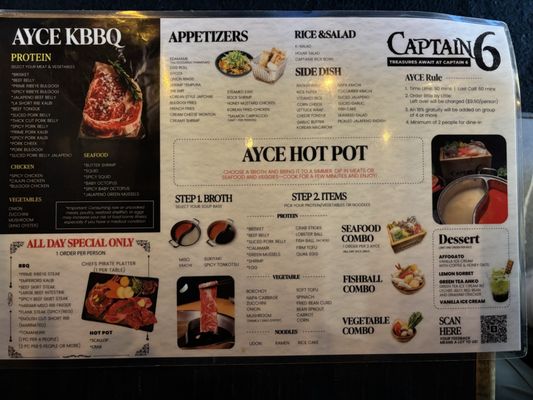 Menu photo 8 Captain6 Korean BBQ Las Vegas, NV Menu photo 8 Captain6 Korean BBQ Las Vegas, NV
