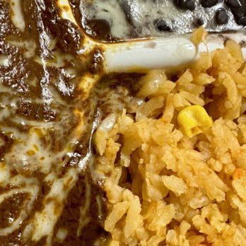 Hugo's Cocina - Black beans and rice comes with Enchilada trio. - Mexican Near Me - San Diego, California Hugo's Cocina - Black beans and rice comes with Enchilada trio. - Mexican Near Me - San Diego, California