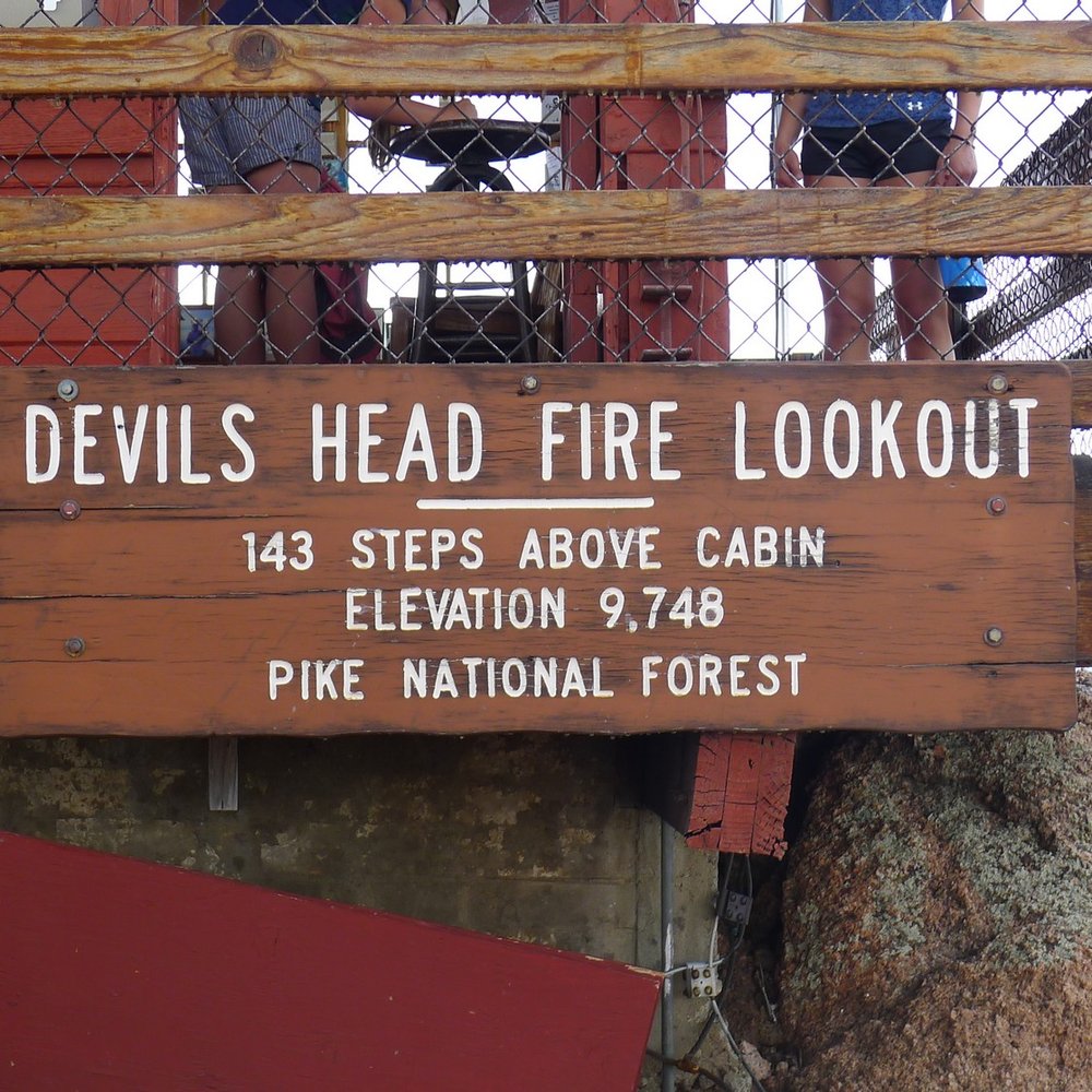 Devils Head Fire Tower - Hiking Near Me - Sedalia, Colorado