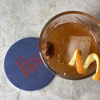 Fia Restaurant - Coconut Pecan Old Fashioned - New American Near Me - Atlanta, Georgia Fia Restaurant - Coconut Pecan Old Fashioned - New American Near Me - Atlanta, Georgia