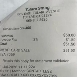 Tulare Smog