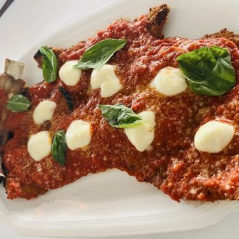 Monarch - Veal Chop Parmesan--generously portioned and delicious! - Italian Near Me - Dallas, Texas