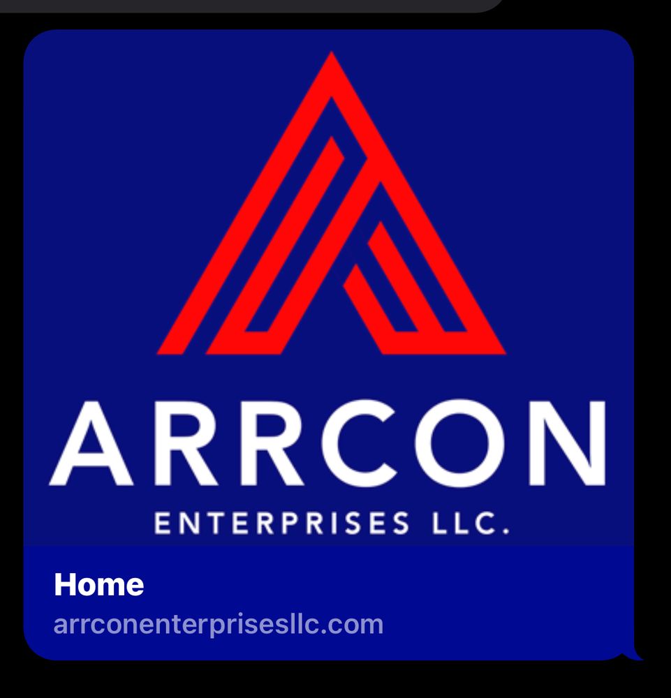 Slide of Arrcon Enterprises