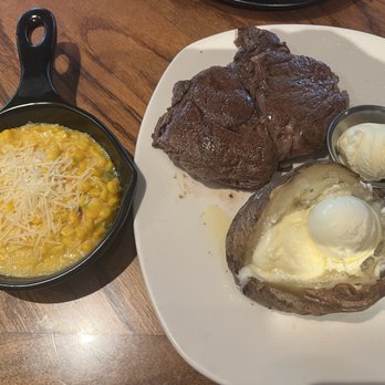 Outback Steakhouse - Cream, corn, ribeye, steak, baked potato - Steakhouses Near Me - San Bernardino, California Outback Steakhouse - Cream, corn, ribeye, steak, baked potato - Steakhouses Near Me - San Bernardino, California