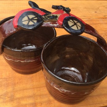 Thompson Creek Pottery - Cool Harley condiment dish - Art Galleries Near Me - Superior, Montana Thompson Creek Pottery - Cool Harley condiment dish - Art Galleries Near Me - Superior, Montana
