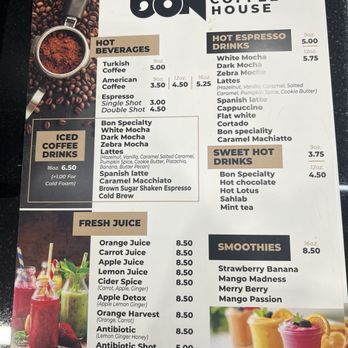 Bon Coffee House - Cafes Near Me - Paterson, New Jersey