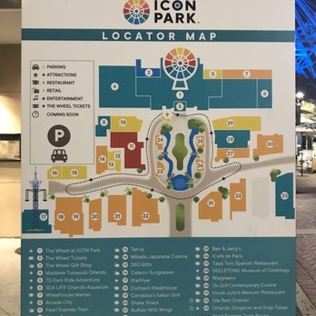 ICON Park - Map - Amusement Parks Near Me - Orlando, Florida ICON Park - Map - Amusement Parks Near Me - Orlando, Florida