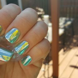 The Polished Nail - #cromenails  #crome  #mirrornails