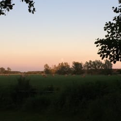 Campingplatz Am Wiesengrund - Vom Wildbeobachtungspunkt aus fotografiert.