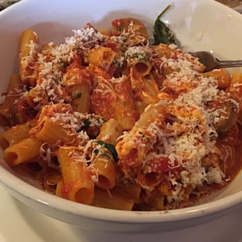 Gino's Restaurant - The Rigatoni with tomato, basil, mozeralla and added sausage can't be beat - Pizza Near Me - Brooklyn, New York Gino's Restaurant - The Rigatoni with tomato, basil, mozeralla and added sausage can't be beat - Pizza Near Me - Brooklyn, New York
