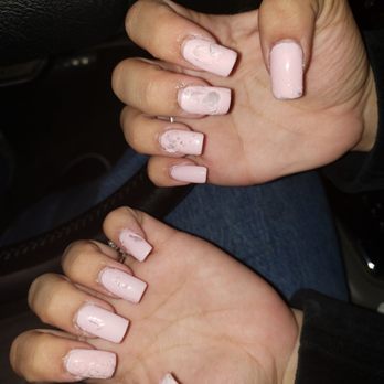 Maison De Nails - This is the nails they said they did right and that we had to wait 2-3 hrs till her nails were done since when?? - Nail Salons Near Me - San Jose, California Maison De Nails - This is the nails they said they did right and that we had to wait 2-3 hrs till her nails were done since when?? - Nail Salons Near Me - San Jose, California