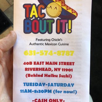 Taco Bout It - Taco bout it!!!! - Mexican Near Me - Riverhead, New York