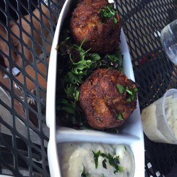 The Waterfront Cafe - Coconut crab cakes - Sandwiches Near Me - Chicago, Illinois