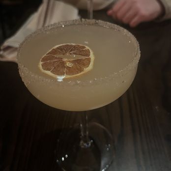 The Oak House - Yuzu Lemon Drop Martini - Wine Bars Near Me - Oradell, New Jersey