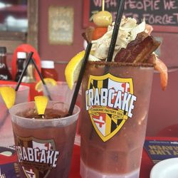Triple threat Bloody Mary ($41) and Sweet Tea ($10)